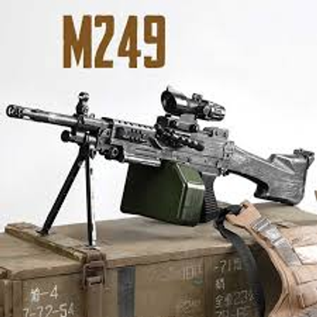 The M249 Guilded - m249 machine gun roblox